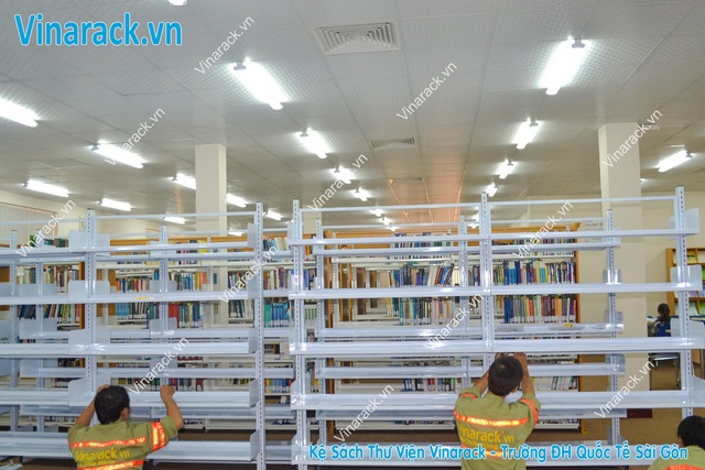 kệ sách thư viện trường học Vinarack